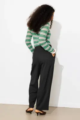 Pantalon large et court Femme — photo 4