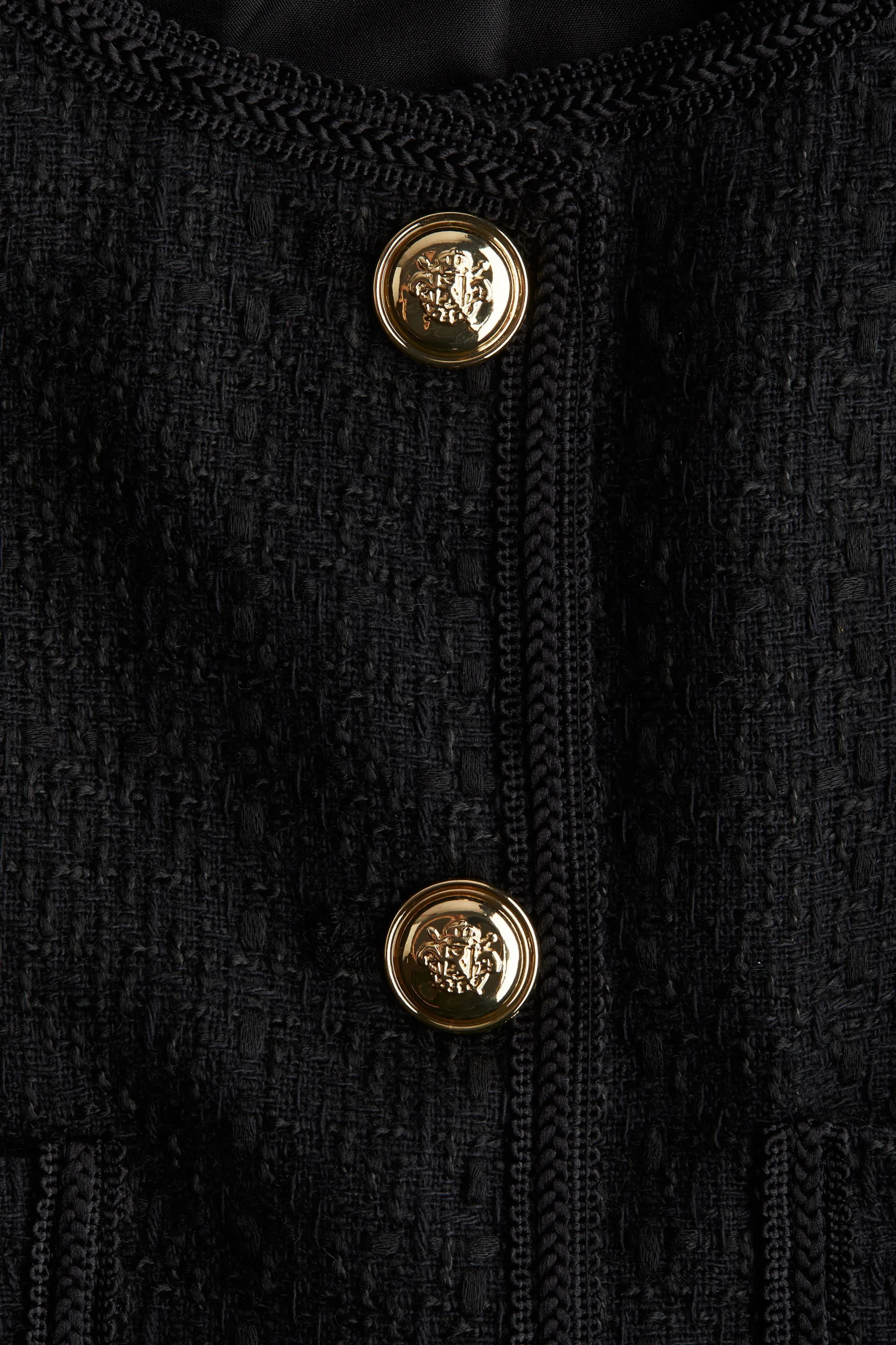 Robe en bouclette - Noir