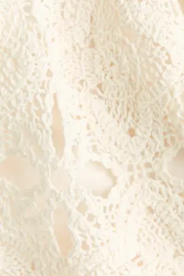 Short façon crochet - Crème — photo 4