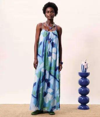 FrNch – Robe Nenufar Bleu — photo 1