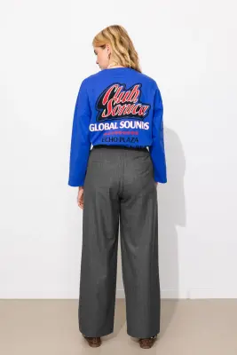 BILLY pantalon large à pinces — photo 5