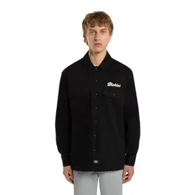 DICKIES CHEMISE MANCHES  LONGUES Noir — photo 1