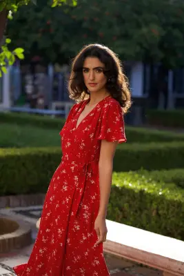 Arlette Wrap Dress — photo 4