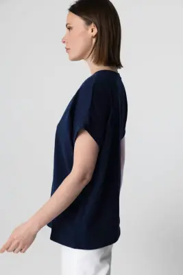 T-shirt en coton organique — photo 4