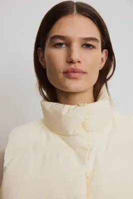Veste de sport sans manches matelassée ThermoMove™ - Jaune clair — photo 1