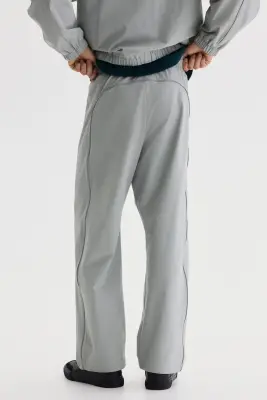 Pantalon de survêtement Relaxed Fit - Gris clair — photo 2