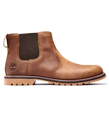 TIMBERLAND LARCHMONT II CHELSEA BOOTS Marron — photo 2
