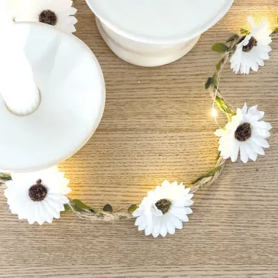 Guirlande Lumineuse Fleurs — photo 2