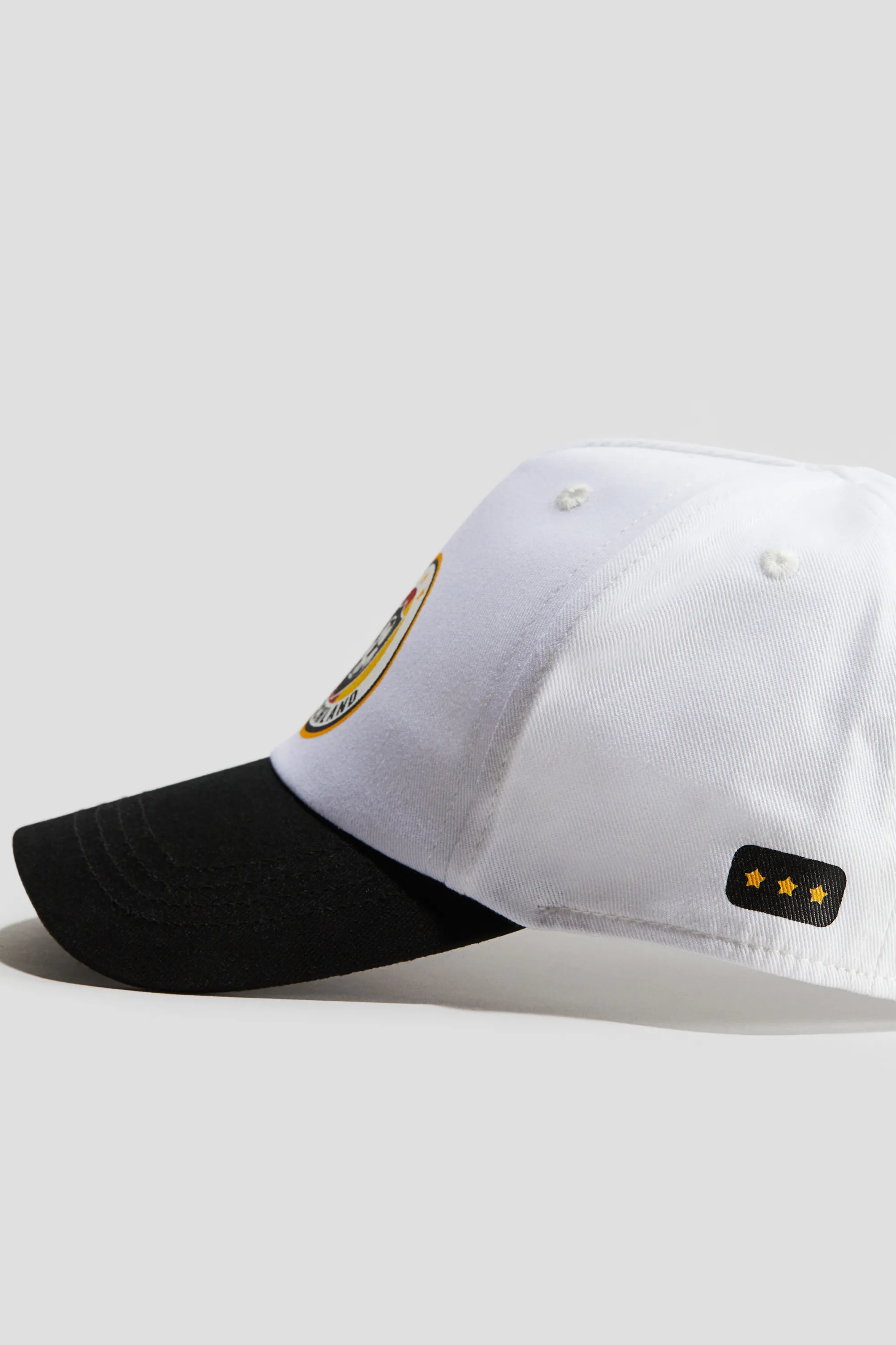 Casquette en twill de coton - Blanc/Deutschland