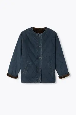 Veste courte réversible Femme — photo 1