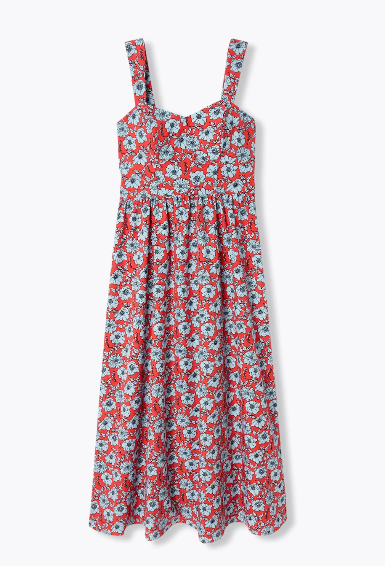 Robe longue imprimée Femme
