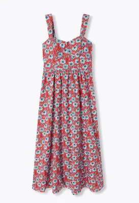 Robe longue imprimée Femme
