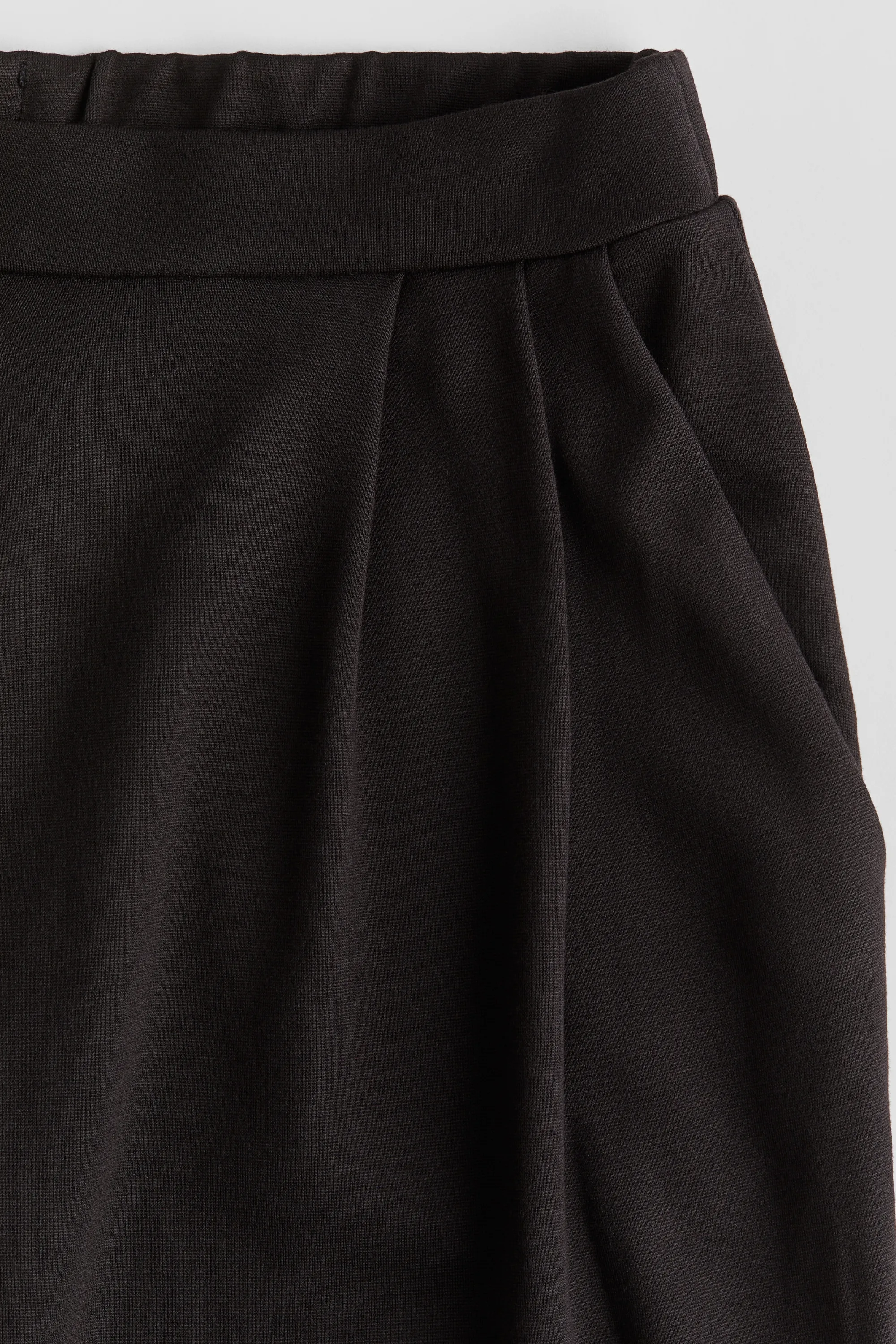 Pantalon en jersey épais - Noir