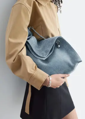 Sac porté épaule ample - Bleu — photo 1
