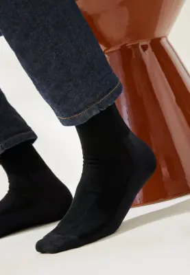 Les chaussettes en coton - Noir