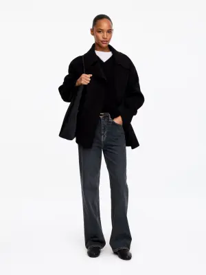 Jean ample CORAL - Bleu foncé — photo 1