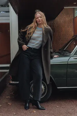 SIMONE manteau en laine Femme — photo 2