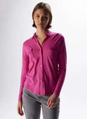 Chemise en coton et cachemire — photo 2