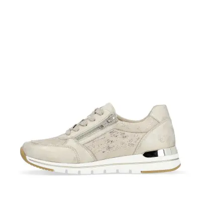 Baskets Remonte R6700-61 Beige Doré - Lacets Grande Pointure Femme — photo 2