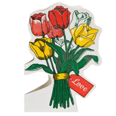 Carte décorative Tulips – Archivist Gallery — photo 2