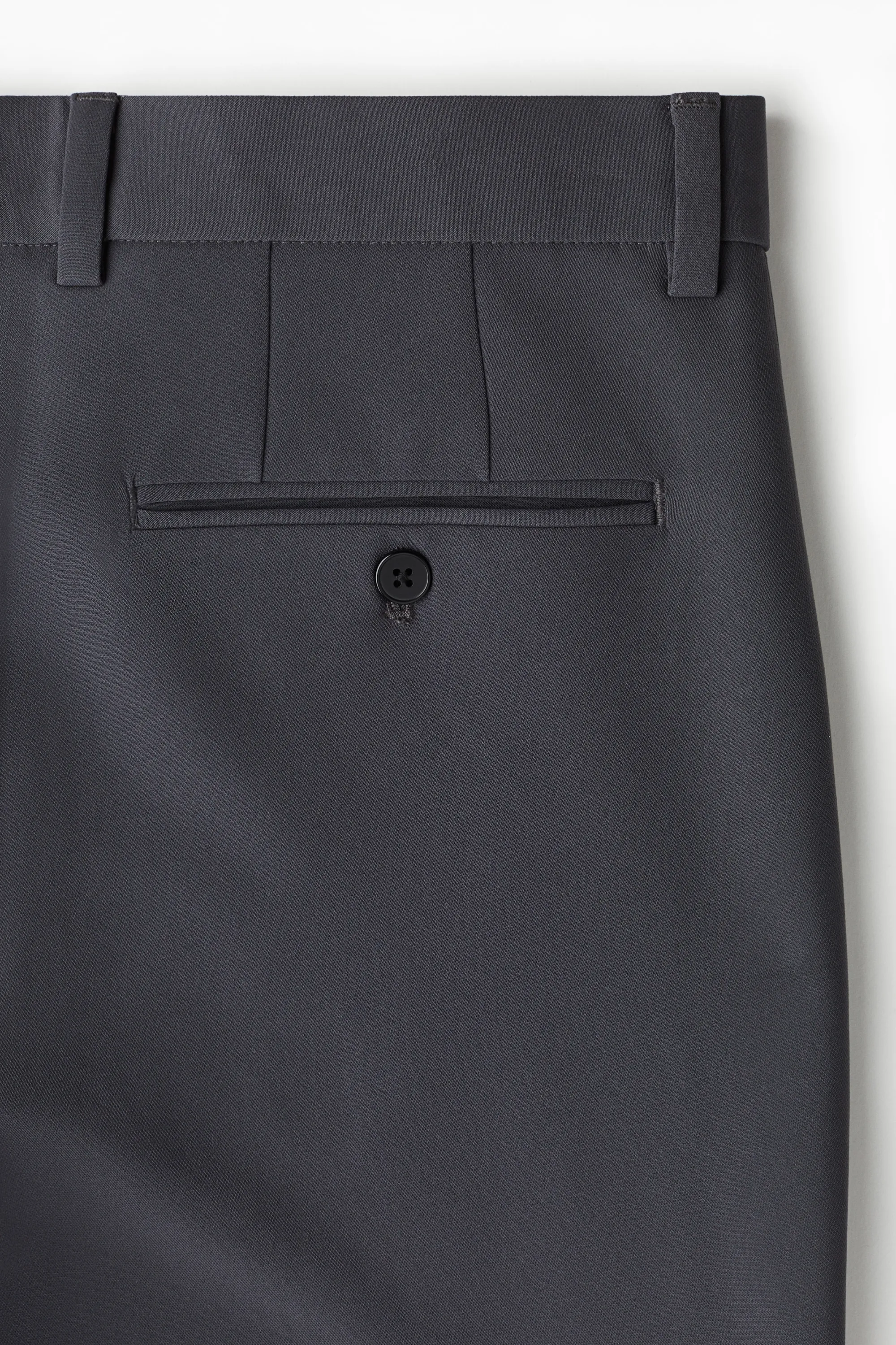 Pantalon Slim Fit Cropped - Gris foncé