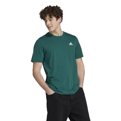 ADIDAS TEE SHIRT GRANDE LONGUEUR Vert — photo 4