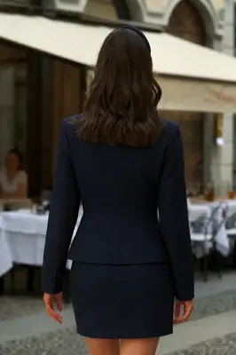Blanche Jacket - Navy — photo 4