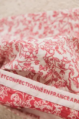 Pochon Homewear imprimé toile de Jouy — photo 5