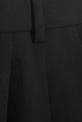 Pantalon de costume plissé taille basse - Noir — photo 3