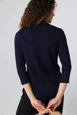 Chemise en viscose et élasthanne — photo 5