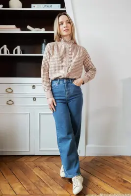 Chemise Isabelle - carreaux — photo 4