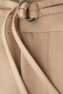 Pantalon chic avec ceinture - Beige — photo 2