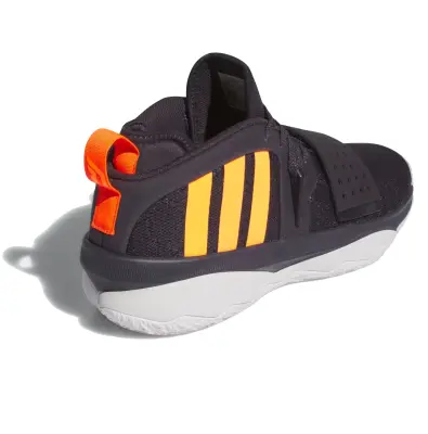 ADIDAS DAME 8 Noir Orange — photo 5