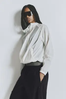 Pantalon de survêtement Relaxed Fit en nylon - Noir — photo 2