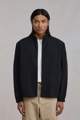 Training Zip Jacket - Nylon Noir — photo 3
