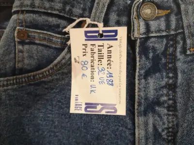 Jean Levi's vintage bleu — photo 2
