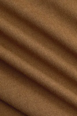 Pull en laine mérinos - Marron — photo 4