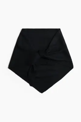 Foulard en maille fine - Noir — photo 1