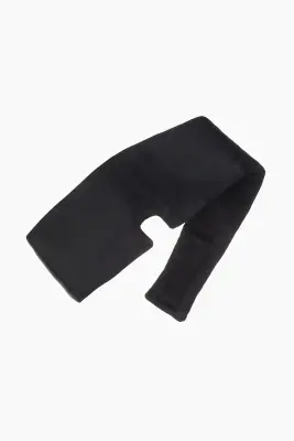 Masque de sommeil en soie - Noir — photo 2