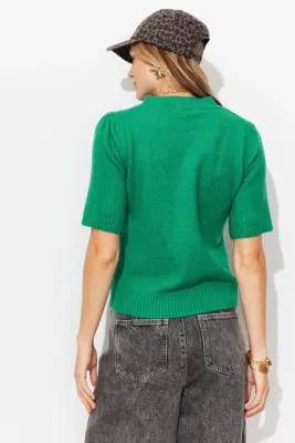 Pull manches courtes Femme — photo 4