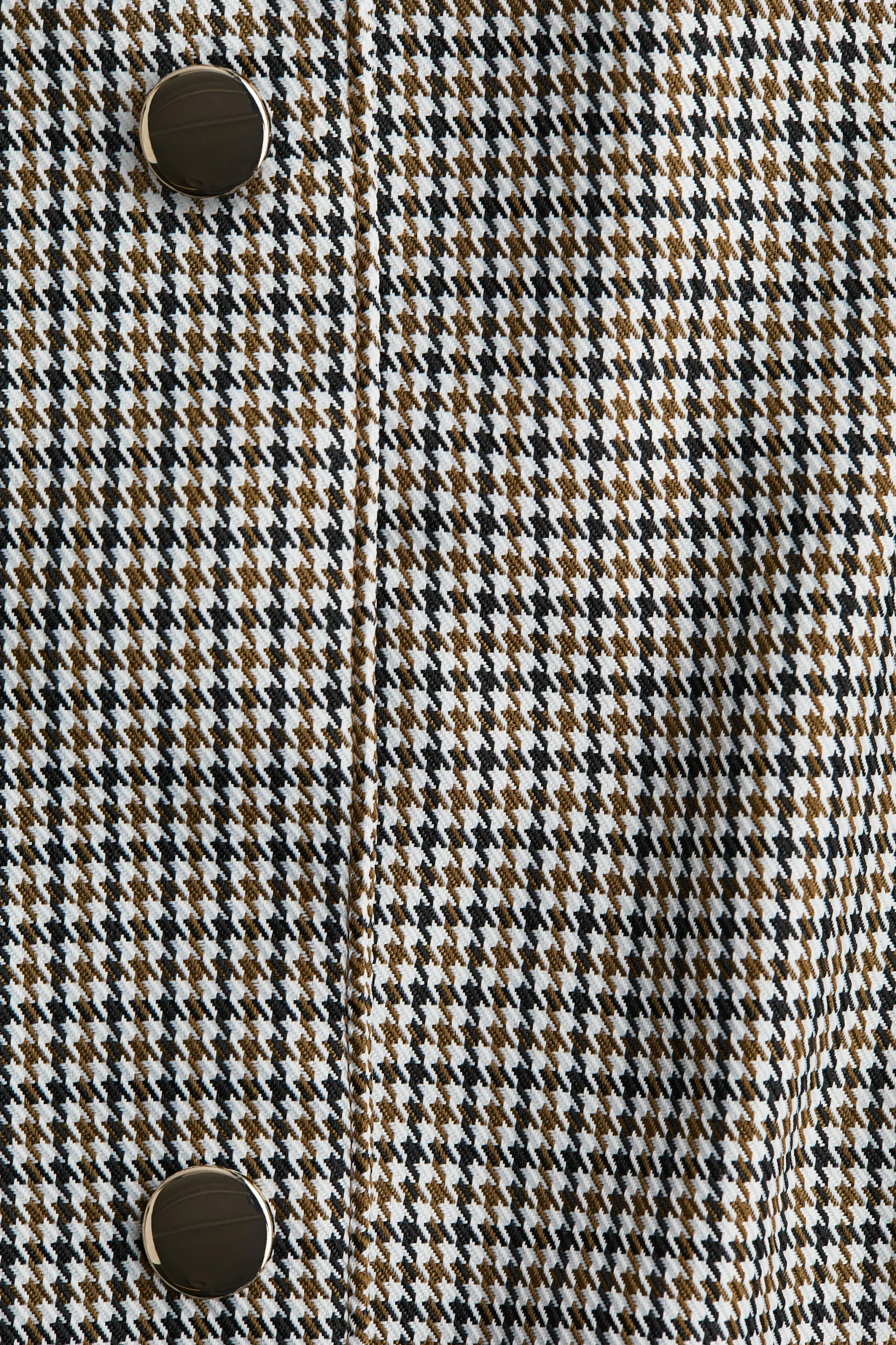 Veste - Marron/motif pied-de-poule