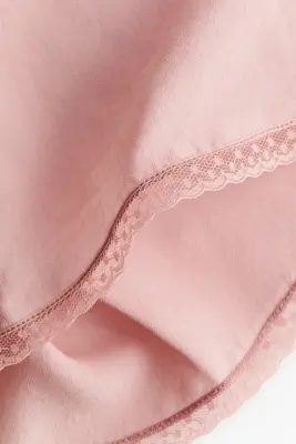 Robe épaules dénudées à effet superposé - Rose ancien clair — photo 4