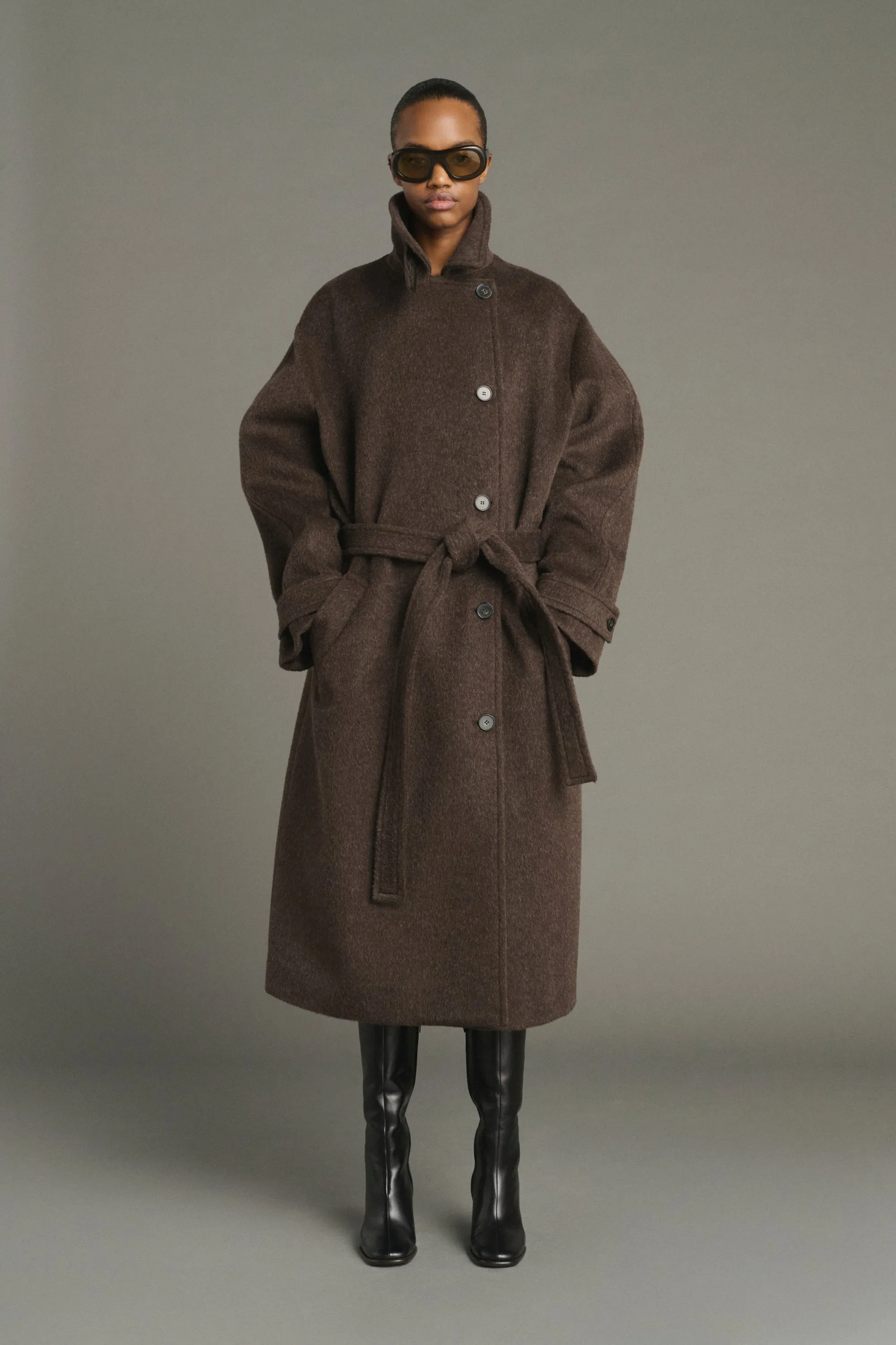 MANTEAU JULES MARRON