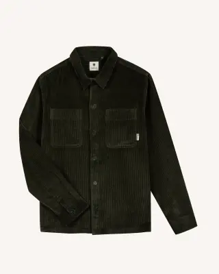 Faguo – Surchemise Clemont Vert Olive — photo 3