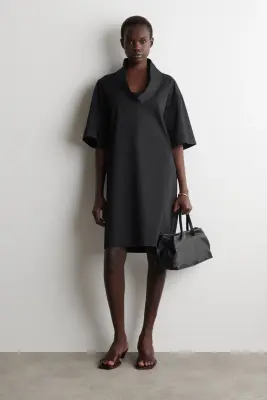 SAC CABAS BATEAU - CUIR - NOIR — photo 1