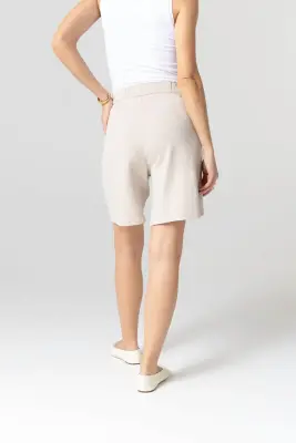 Shorts en viscose et élasthanne — photo 3