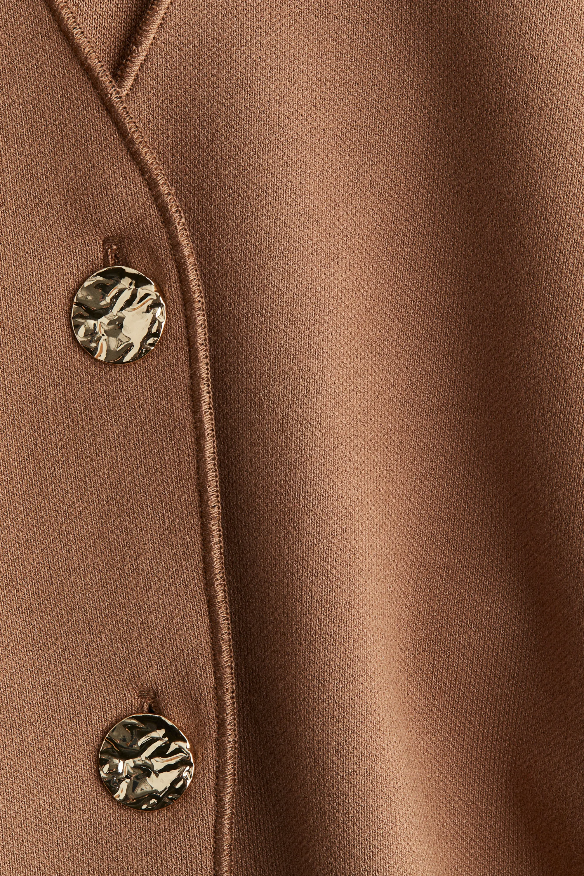 Gilet à manches chauve-souris - Beige foncé