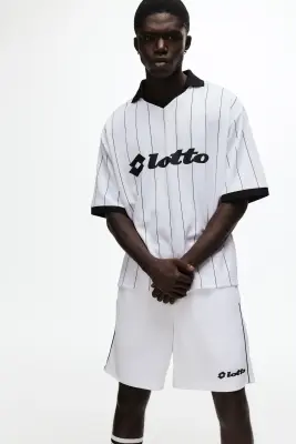 Short de football Relaxed Fit - Blanc/Lotto — photo 1