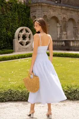 Hannah Maxi Dress - Blue — photo 5