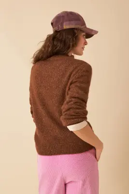pull betty bretzel boutonne — photo 4